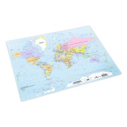 ΣΟΥΜΕΝ ΓΡΑΦΕΙΟΥ DURABLE ΠΛΑΣΤΙΚΟ ΜΕ ΧΑΡΤΗ 50Χ38cm