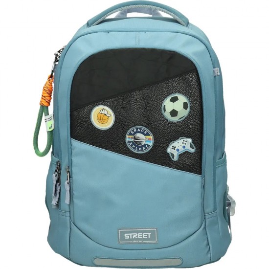 ΤΣΑΝΤΑ ΣΧΟΛΙΚΗ STREET COSMO PLAY 30x18x41cm (με εργονομική πλάτη air system)