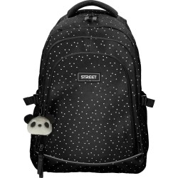 ΤΣΑΝΤΑ ΣΧΟΛΙΚΗ STREET BALANCE POLKADOT  32x22x48cm (με εργονομική πλάτη air system και σκληρό πάτο)