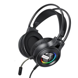 ΑΚΟΥΣΤΙΚΑ YESIDO HEADPHONES GAMING LED (+ microphone)