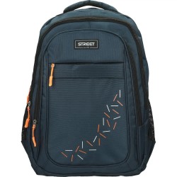 ΤΣΑΝΤΑ ΣΧΟΛΙΚΗ STREET MINIMALISTIC DEEP OCEAN 32x15x45cm (με ορθοπεδική πλάτη)