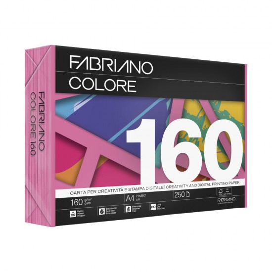 ΧΑΡΤΙ ΦΩΤΟΤΥΠΙΚΟ FABRIANO COLORE Α4 160gr CIELO (250φ)