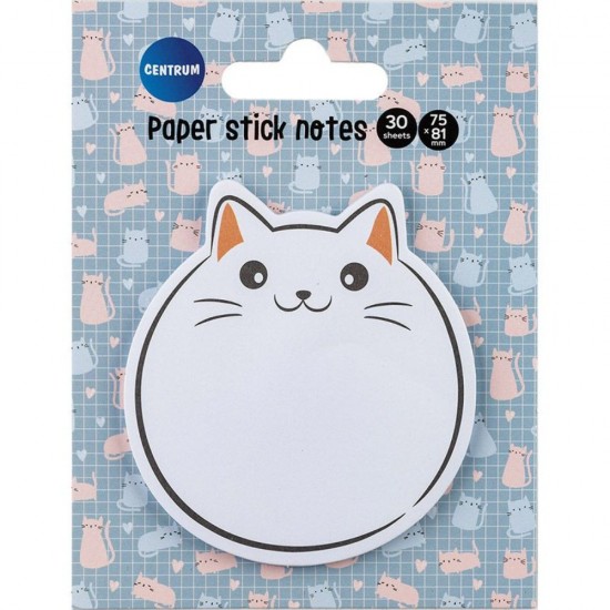 ΧΑΡΤΑΚΙΑ CENTRUM 75x81mm CUTE CAT 30φυλ.