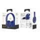 ΑΚΟΥΣΤΙΚΑ DEVIA HEADPHONE BLUETOOTH BLUE