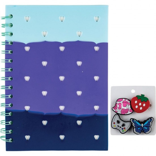 ΣΗΜΕΙΩΜΑΤΑΡΙΟ CENTRUM ΣΙΛΙΚΟΝΗΣ CHARM 14,5x21cm (80σελ.)