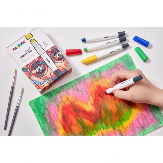 ΚΡΑΓΙΟΝ ΚΕΡΙΝΑ CARIOCA PLUS ART ΣΕΤ 12 χρωμάτων (hard box)