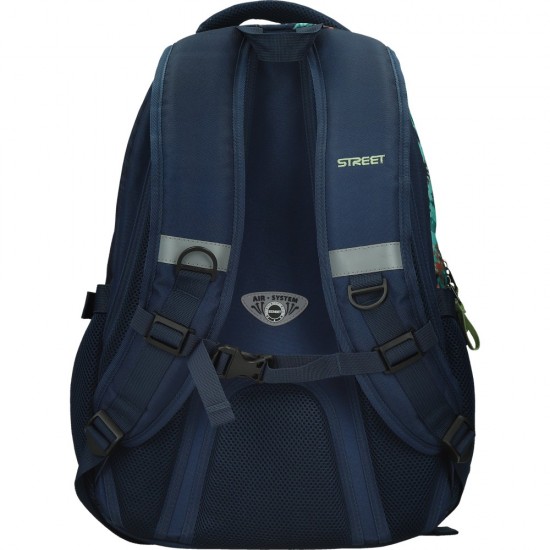 ΤΣΑΝΤΑ ΣΧΟΛΙΚΗ STREET BALANCE DIVIDED 32x22x48cm (με εργονομική πλάτη air system)