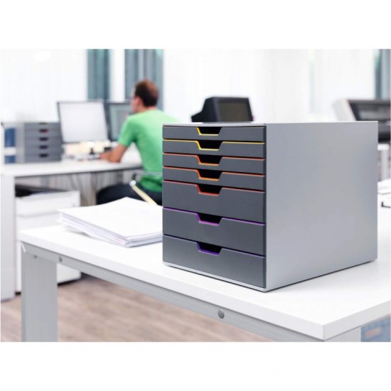 ΣΥΡΤΑΡΟΘΗΚΗ DURABLE VARICOLOR 3 ΣΥΡΤΑΡΙΑ ΦΑΡΔΙΑ+4 ΣΤΕΝΑ