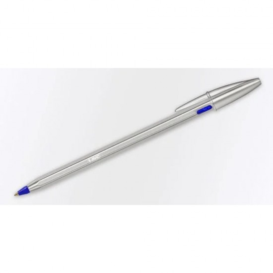 ΣΤΥΛΟ BIC CRISTAL METAL ΑΣΗΜΙ + 2 ΑΝΤΑΛ/ΚΑ (997202)