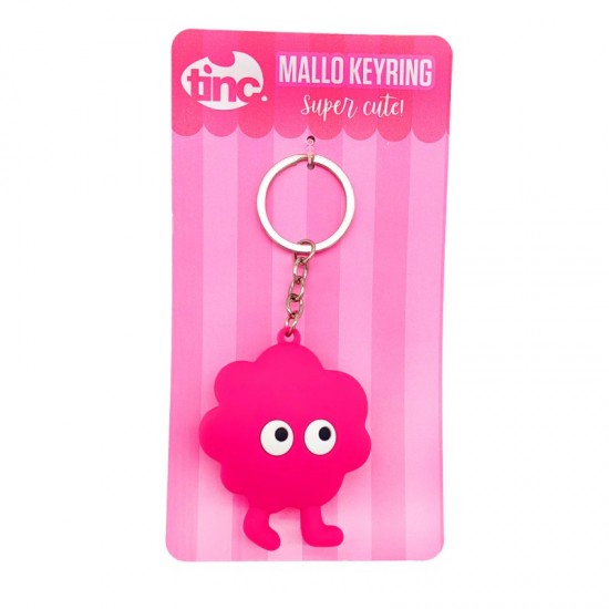 ΜΠΡΕΛΟΚ TINC 3D MALLO HEART PINK