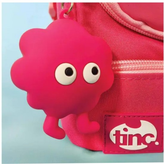 ΜΠΡΕΛΟΚ TINC 3D MALLO HEART PINK