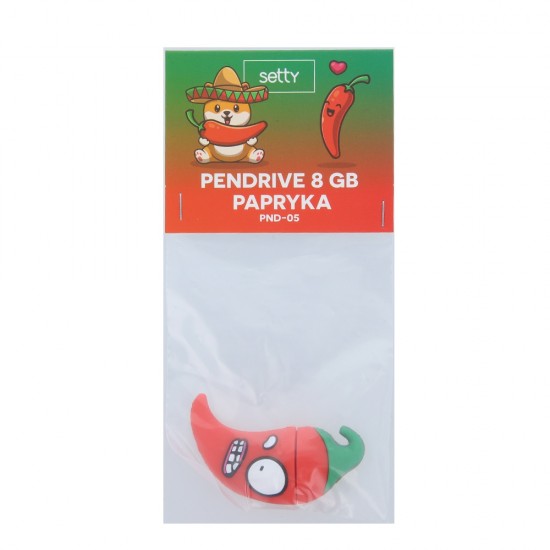 FLASH USB STICK SETTY PENDRIVE 8GB PEPPER PND-05