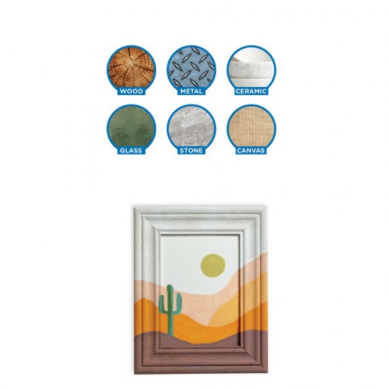 ΜΑΡΚΑΔΟΡΟΙ ΑΚΡΥΛΙΚΟΙ CARIOCA ΣΕΤ 18χρωμ. (brush tip)