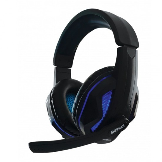 ΠΛΗΚΤΡΟΛΟΓΙΟ REBELTEC GAMING SET+ΑΚΟΥΣΤΙΚΑ+MOUSE+MOUSE PAD SHERMAN