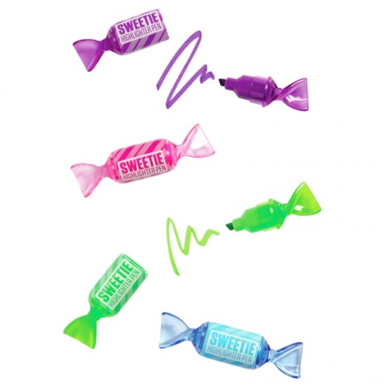 ΜΑΡΚΑΔΟΡΟΙ TINC ΦΩΣΦΟΡΟΥΧΟΙ ΣΕΤ 4 χρωμ. Sweetie