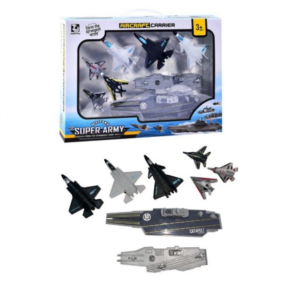 ΑΕΡΟΠΛΑΝΟΦΟΡΟ ΜΕ 6 ΑΕΡΟΠΛΑΝΑ (2 σχέδια)