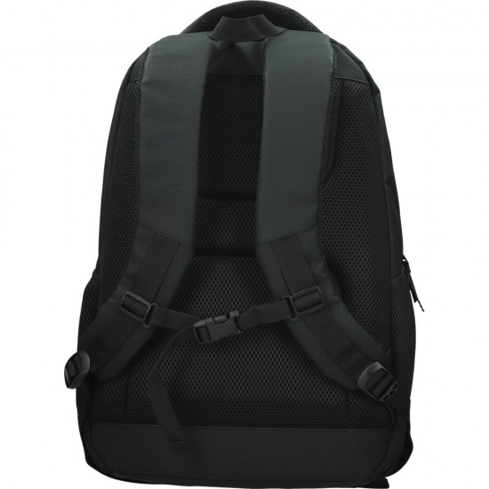 ΤΣΑΝΤΑ BACKPACK STREET STONE BLACK  30x20x45cm (με εργονομική πλάτη air system)