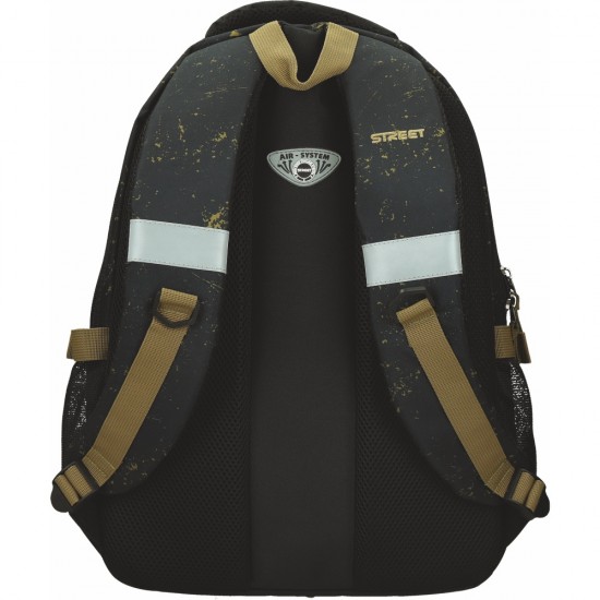 ΤΣΑΝΤΑ ΣΧΟΛΙΚΗ STREET GAMING 32x13x45cm (με εργονομική πλάτη air system)