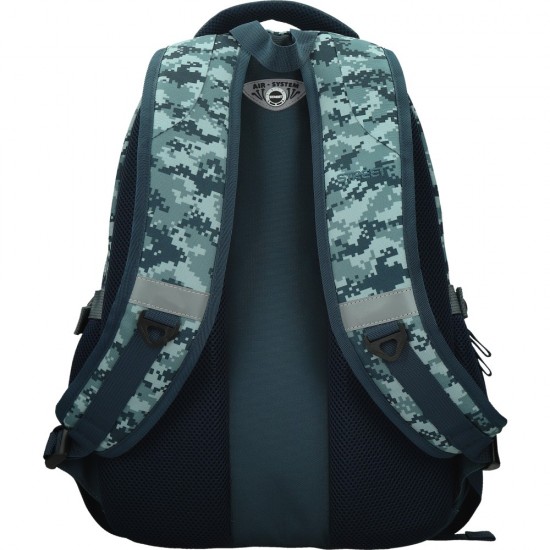 ΤΣΑΝΤΑ ΣΧΟΛΙΚΗ STREET ACTIVE DIGITAL 32x22x46cm (με εργονομική πλάτη air system)