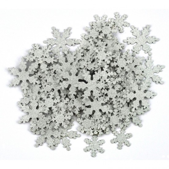 ΔΙΑΚΟΣΜΗΤΙΚΑ ΧΑΡΤΙΝΑ ΧΙΟΝΟΝΙΦΑΔΕΣ GLITTER Φ1,4-2,4mm 80τεμ.