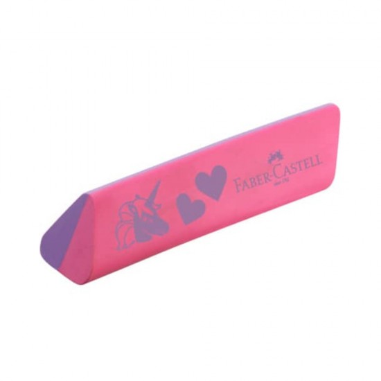 ΓΟΜΕΣ FABER CASTELL DUST FREE UNICORN  ΚΟΥΤΙ 15τεμ.