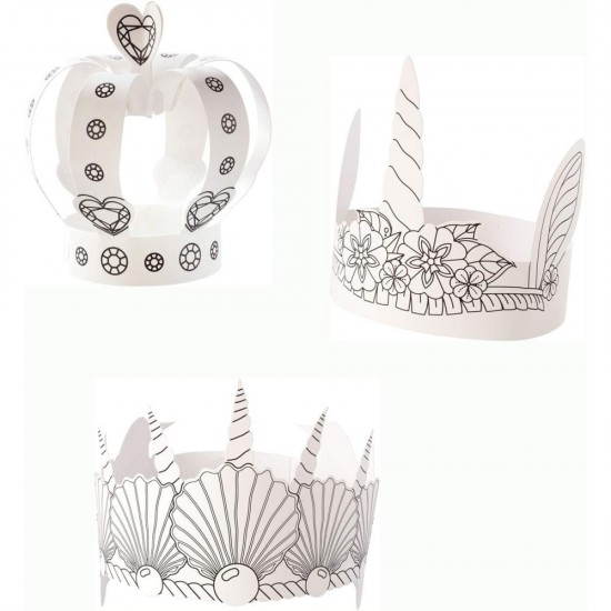 ΧΑΡΤΟΝΙΑ FOLIA ΚΟΡΩΝΕΣ FAIRY TALES ΑΣΟΡΤΙ ΣΕΤ 3τεμ.