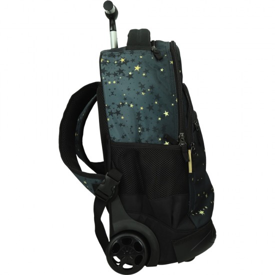 ΤΣΑΝΤΑ ΣΧΟΛΙΚΗ STREET TROLLEY MAGIC 34x22x47 cm (με εργονομική πλάτη air system και σκληρό πάτο)