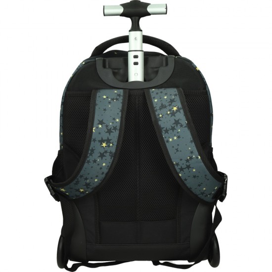 ΤΣΑΝΤΑ ΣΧΟΛΙΚΗ STREET TROLLEY MAGIC 34x22x47 cm (με εργονομική πλάτη air system και σκληρό πάτο)