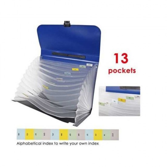 ΓΡΑΜΜΑΤΙΟΘΗΚΗ FOSKA ΤΣΑΝΤΑ (A4) 13 θήκες