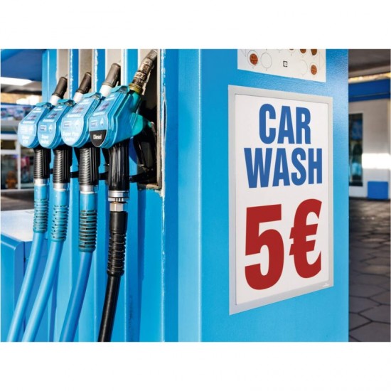 ΠΛΑΙΣΙΟ ΑΝΑΚΟΙΝΩΣΕΩΝ DURABLE DURAFRAME ΜΑΓΝΗΤΙΚΟ ΔΙΠΛΟ ΑΥΤΟΚ/ΤΟ Α3 ΣΕΤ 2τεμ. ΑΣΗΜΙ