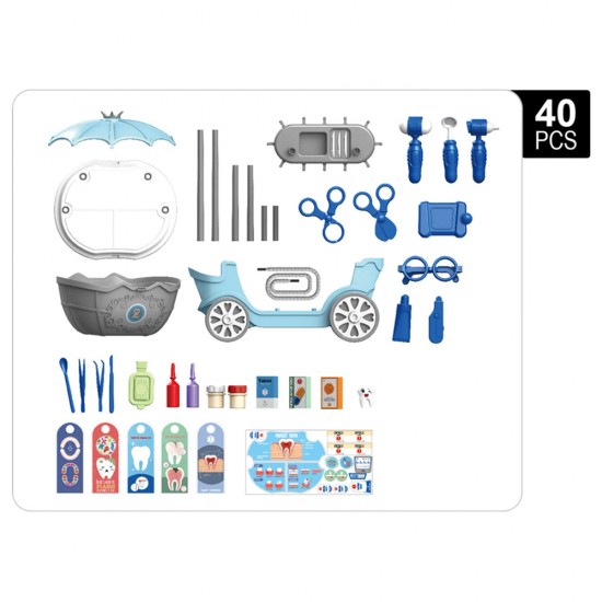 ΣΕΤ ΟΔΟΝΤΙΑΤΡΟΥ ΜΕ ΚΑΡΟΤΣΑΚΙ 4 ΣΕ 1