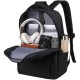 ΤΣΑΝΤΑ BACKPACK STREET PRIME  BLACK  47x30x15cm (θηκη για laptop)