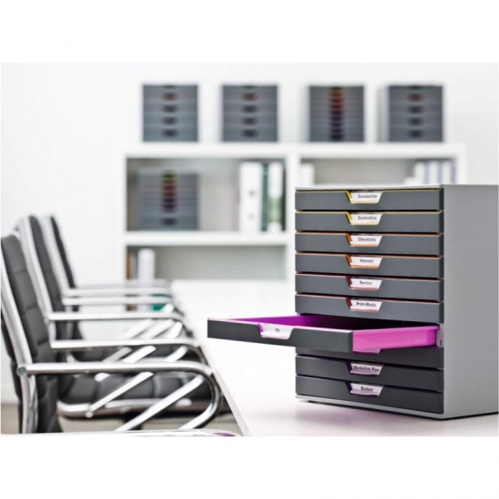 ΣΥΡΤΑΡΟΘΗΚΗ DURABLE VARICOLOR 10 ΣΥΡΤΑΡΙΑ ΣΤΕΝΑ