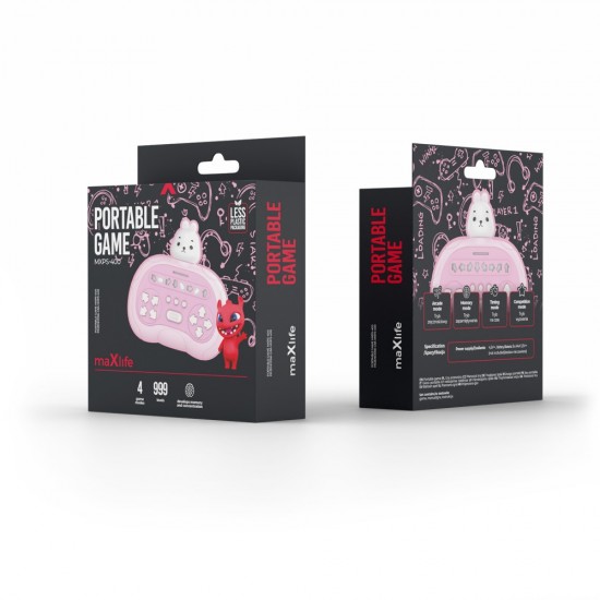 ΠΑΙΧΝΙΔΙ MAXLIFE PORTABLE GAME MXPS-400 PINK RABBIT