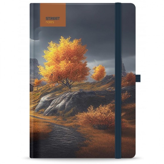 ΣΗΜΕΙΩΜΑΤΑΡΙΟ STREET TREES SERENITY A6 96σελ. (80gr ριγέ)