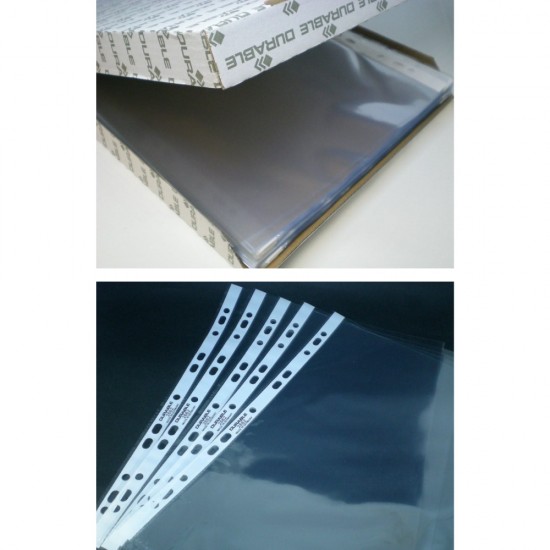 ΖΕΛΑΤΙΝΕΣ DURABLE ΚΡΙΚ ΑΝΩ GLASS CLEAR 50mic Nο 2662 / 2668 (πακέτο 100τεμ.)