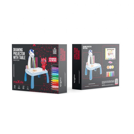 PROJECTOR MAXLIFE DRAWING WITH TABLE MXDP-200