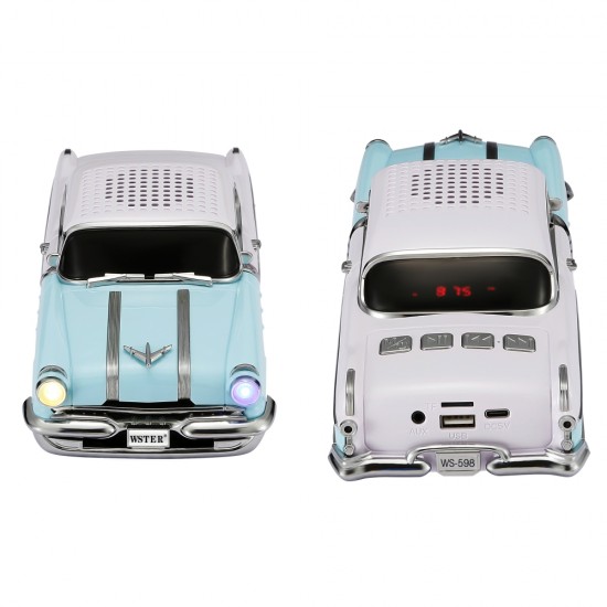 ΗΧΕΙΟ VINTAGE CAR BLUE-WHITE 10W