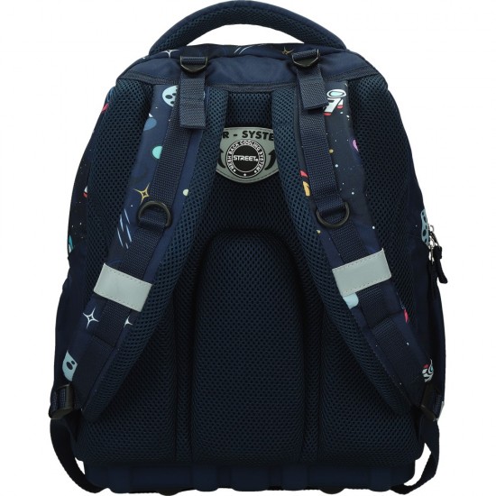 ΤΣΑΝΤΑ ΣΧΟΛΙΚΗ STREET FLY HIGH  31x16x43cm (με εργονομική πλάτη air system και σκληρό πάτο)