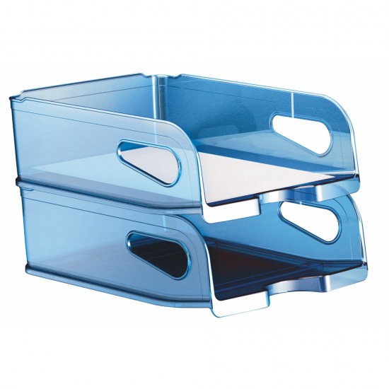 ΧΑΡΤΟΘΗΚΗ ARDA JUMBO ΔΙΑΦΑΝΗΣ ΜΠΛΕ