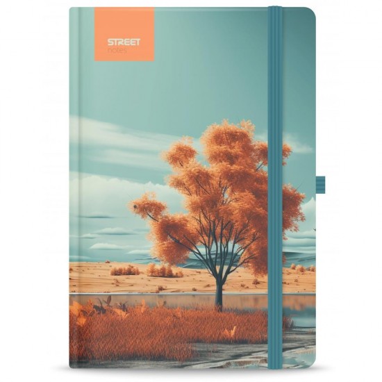 ΣΗΜΕΙΩΜΑΤΑΡΙΟ STREET TREES ENCHANTED B5 96σελ. (80gr ριγέ)