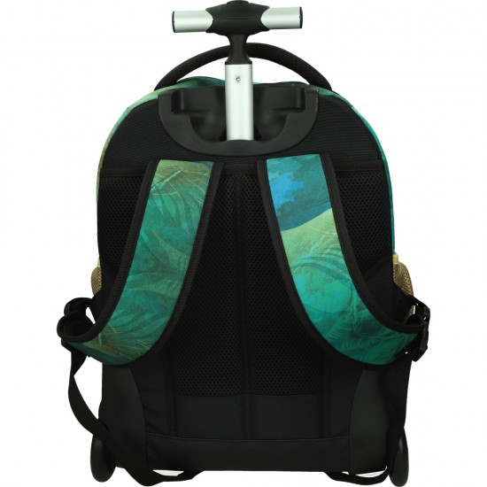 ΤΣΑΝΤΑ ΣΧΟΛΙΚΗ STREET TROLLEY DINOSAUR 34x22x45 cm (με εργονομική πλάτη air system και σκληρό πάτο)