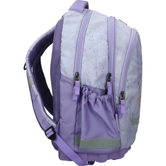 ΤΣΑΝΤΑ ΣΧΟΛΙΚΗ STREET LULLABY 31x16x43cm (με εργονομική πλάτη air system και σκληρό πάτο)