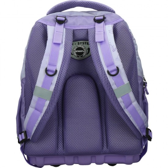 ΤΣΑΝΤΑ ΣΧΟΛΙΚΗ STREET LULLABY 31x16x43cm (με εργονομική πλάτη air system και σκληρό πάτο)