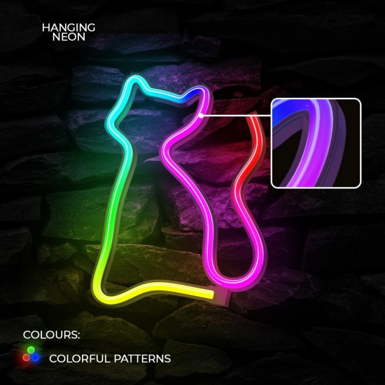 ΦΩΤΙΣΤΙΚΟ ΤΟΙΧΟΥ FOREVER LED ΓΑΤΑ COLOR