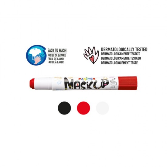 ΚΡΑΓΙΟΝ CARIOCA MASKUP 3 χρωμ. CREEPY