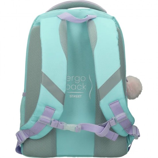 ΤΣΑΝΤΑ ΣΧΟΛΙΚΗ STREET COSMO TWINKLE 30x18x41cm (με εργονομική πλάτη air system)