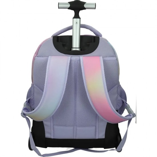 ΤΣΑΝΤΑ ΣΧΟΛΙΚΗ STREET TROLLEY LOVELY UNICORN 34x22x45 cm (με εργονομική πλάτη air system και σκληρό πάτο)
