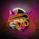 ΦΩΤΙΣΤΙΚΟ ΤΟΙΧΟΥ FOREVER ART LED CAT DREAMER  295 x 18 x 325mm
