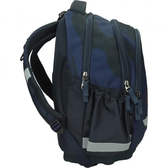 ΤΣΑΝΤΑ ΣΧΟΛΙΚΗ STREET ERGO TRAILS 31x15x40cm (με εργονομική πλάτη air system και σκληρό πάτο)